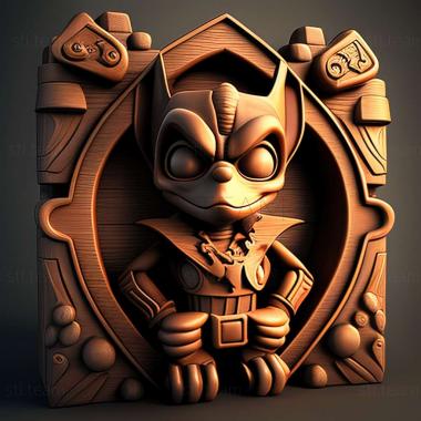 3D model Secret Agent Clank game (STL)